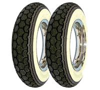 COPPIA GOMME CONTINENTAL 3.50-10 59J + 3.00-10 50J K62 WW