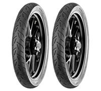 COPPIA GOMME CONTINENTAL 90/80-17 46P + 100/80-17 52S STREET