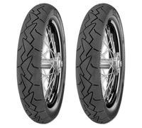 COPPIA GOMME CONTINENTAL 90/90-18 51V + 120/90-18 65V CLASSIC ATTACK