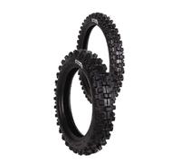 Coppia Gomme Copertoni 80/100-12 (3.00-12) + 60/100-14 per Mini Cross Pitbike