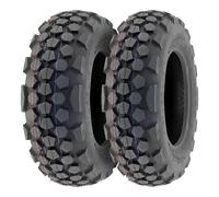 COPPIA GOMME COPERTONI KENDA CHOCOLATE OFF ROAD 120/90-10 + 130/90-10