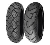 COPPIA GOMME DELI TYRE 100/80-10 53L SC-103 + 120/70-15 56S SB-128