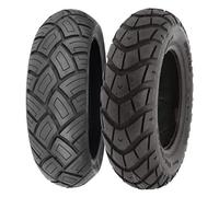 COPPIA GOMME DELI TYRE 100/80-10 53L SC-103 + 130/90-10 70J SC-101