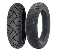 COPPIA GOMME DELI TYRE 120/70-12 58S SC-102 + 90/90-12 54P S-220