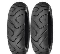 COPPIA GOMME DELI TYRE 120/90-10 66J + 130/90-10 70J SC-106