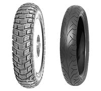 COPPIA GOMME DELI TYRE 3.50-10 SC-108 + 110/80-16 55S SB-106
