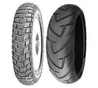 COPPIA GOMME DELI TYRE 3.50-10 SC-108 + 120/70-15 56S SB-128
