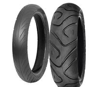 COPPIA GOMME DELI TYRE 80/80-14 53L SB-108 + 130/90-10 70J SC-106