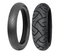 COPPIA GOMME DELI TYRE 80/80-16 46M SB-108 + 120/70-12 58S SC-102