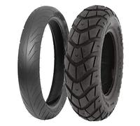 Deli Tire Coppia gomme SC-109 + SC-101 80/90-15 51J + 120/90-10 66J