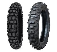 COPPIA GOMME DELI TYRE 80/90-21 48P SB-107 + 140/80-18 70R SB-121