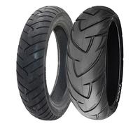 COPPIA GOMME DELI TYRE 90/90-12 54P S-220 + 120/70-15 56S SB-128