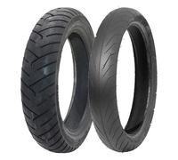 COPPIA GOMME DELI TYRE 90/90-12 54P S-220 + 80/80-16 46M SB-108