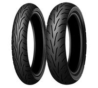 COPPIA GOMME DUNLOP 100/90-16 54H + 120/80-17 61H ARROWMAX GT601