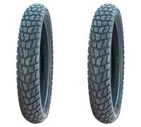 COPPIA GOMME DUNLOP 100/90-19 57T + 120/90-17 64S TRAILMAX