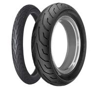 COPPIA GOMME DUNLOP 100/90-19 57V + 180/60-17 75V GT502 H.D.