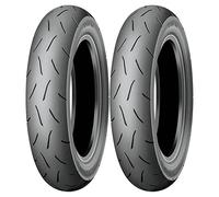 COPPIA GOMME DUNLOP 120/70-12 51L TT93 GP + 100/90-12 49J TT93 GP DOT 2021