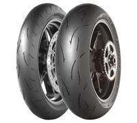 COPPIA GOMME DUNLOP 120/70-17 GP RACER D212 M + 190/55-17 GP RACER D212 E