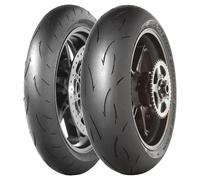 COPPIA GOMME DUNLOP 120/70-17 GP RACER D212 S + 180/55-17 GP RACER D212 E
