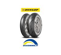 COPPIA GOMME DUNLOP 120/70ZR17 (58W) + 190/55ZR17 (75W) SPORTSMART TT