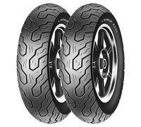 COPPIA GOMME DUNLOP 120/80-17 61V + 150/80-15 70V K555
