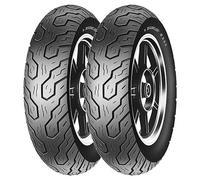 COPPIA GOMME DUNLOP 120/80-17 61V + 150/80-15 70V K555