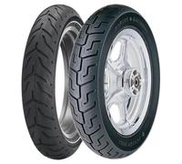 COPPIA GOMME DUNLOP 130/70-18 63V D408 H.D. + 160/70-17 73H D401 H.D.
