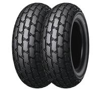 COPPIA GOMME DUNLOP 130/90-10 61J + 130/90-10 61J K180 SCOOTER