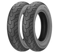 COPPIA GOMME DUNLOP 130/90-16 73H + 140/90-15 70H D404