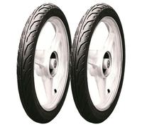 COPPIA GOMME DUNLOP 2.75-17 47P + 2.50-17 43P TT900