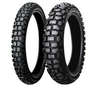 COPPIA GOMME DUNLOP 2.75-21 45P + 90/100-16 51P D605