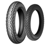 COPPIA GOMME DUNLOP 3.50-18 56S K82 + 3.50-19 57P K70