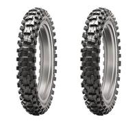 COPPIA GOMME DUNLOP 60/100-10 33J + 90/100-14 49M GEOMAX MX53
