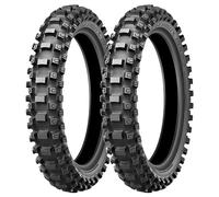 COPPIA GOMME DUNLOP 60/100-14 GEOMAX MX33 DOT22 + 80/100-12 GEOMAX MX33