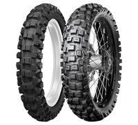 COPPIA GOMME DUNLOP 70/100-17 GEOMAX MX52 + 110/90-19 GEOMAX MX71A DOT22