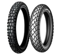 COPPIA GOMME DUNLOP 70/100-19 42P D605 + 130/80-17 65P D602 DOT 2022