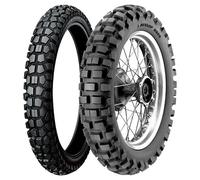 COPPIA GOMME DUNLOP 70/100-19 42P D605 + 130/90-18 69R D606