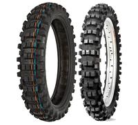 COPPIA GOMME DUNLOP 80/100-21 51M D952 (E) + 100/100-18 59M D952