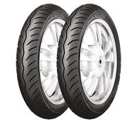 COPPIA GOMME DUNLOP 80/80-14 43P + 100/70-14 51P D115