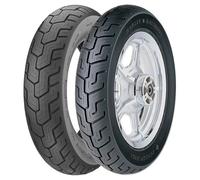 COPPIA GOMME DUNLOP 90/90-17 49P D404 + 200/55-17 78V D401 H.D.