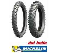 COPPIA GOMME ENDURO MICHELIN 90/100-21 54R + 120/90-18 65R ENDURO MEDIUM - Dalb