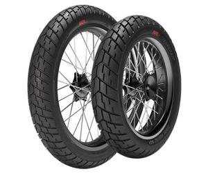COPPIA GOMME EUROGRIP 100/90-19 57H + 130/80-17 66H TRAILHOUND SCR
