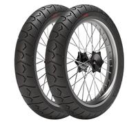 COPPIA GOMME EUROGRIP 100/90-19 57V + 120/90-17 64H TRAILHOUND STR