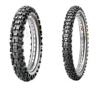 COPPIA GOMME MAXXIS 80/100-12 M7305 MAXXCROSS + 60/100-14 M7304 MAXXCROSS