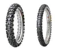 COPPIA GOMME MAXXIS 80/100-12 M7305 MAXXCROSS + 90/100-14 M-7305 MAXXCROSS