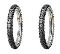 COPPIA GOMME MAXXIS 90/100-14 49M + 90/100-14 49M M-7305 MAXXCROSS