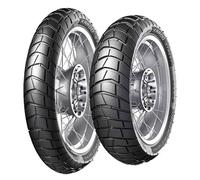 COPPIA GOMME METZELER 110/80-19 59V + 180/55-17 73V KAROO STREET M+S