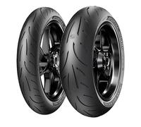 COPPIA GOMME METZELER 120/70-19 (60W) + 180/55-17 (73W) SPORTEC M9 RR