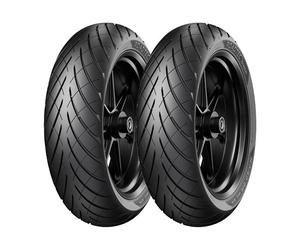 COPPIA GOMME METZELER 120/90-10 66L + 140/70-14 68S ROADTEC SCOOTER