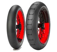 COPPIA GOMME METZELER 125/75-420 + 165/55-17 RACETEC SM K2
